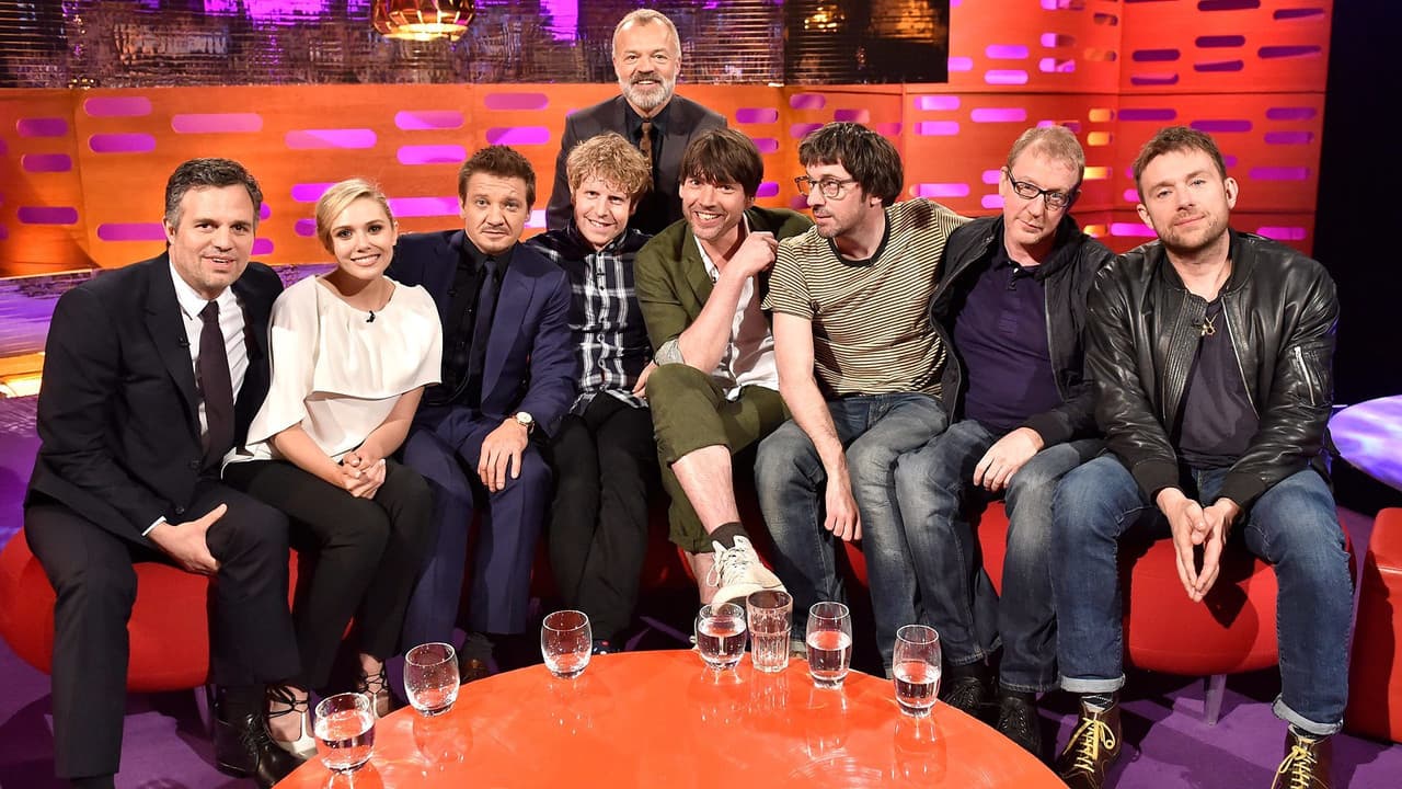 Mark Ruffalo, Jeremy Renner, Elizabeth Olsen, Josh Widdicombe, Blur still