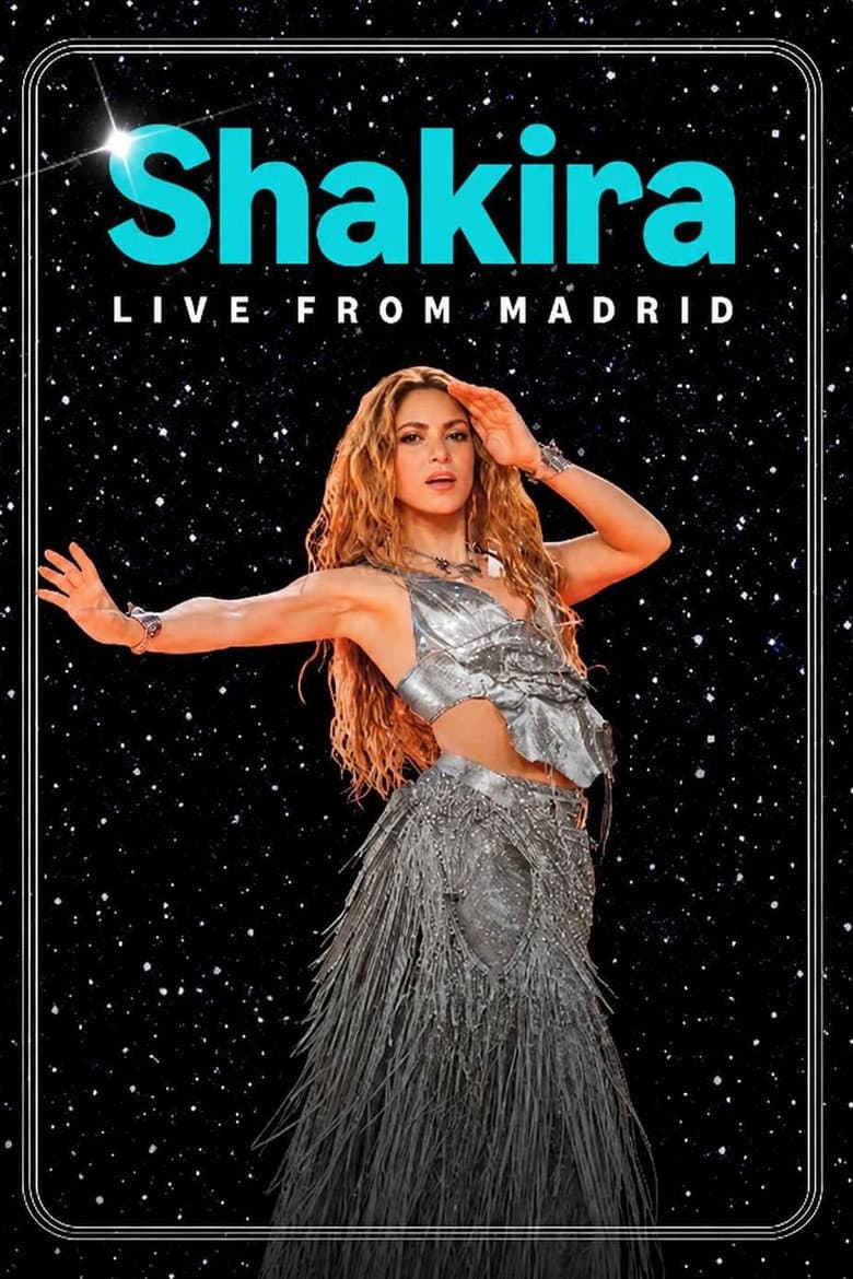 Shakira Live from Madrid cover
