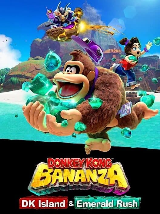 Donkey Kong Bananza: DK Island & Emerald Rush cover