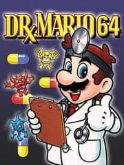 Dr. Mario 64 artwork