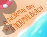 A Normal Day at a Normal Beach artwork