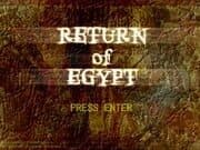 Return of Egypt artwork