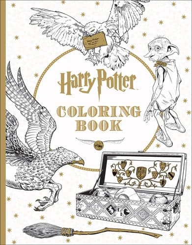 Harry Potter Coloring Book artwork