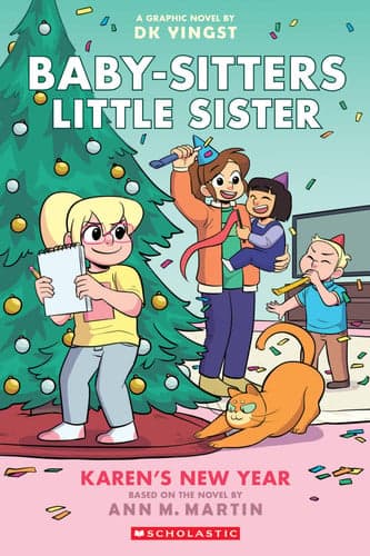Karen's New Year: A Graphic Novel (Baby-sitters Little Sister #13) (Baby-Sitters Little Sister Graphix) artwork