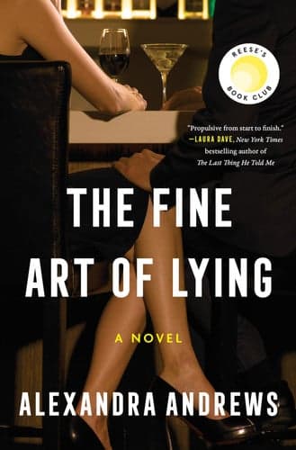 The fine art of lying: a novel cover