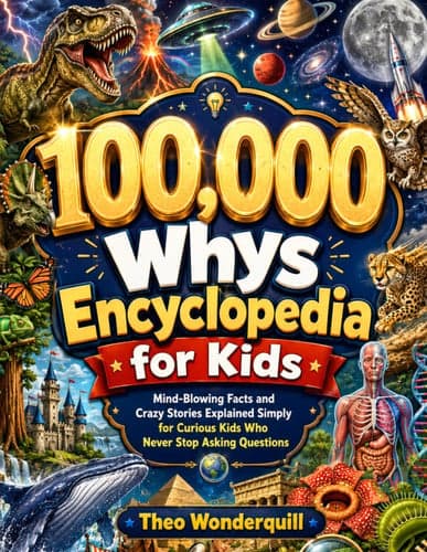 100,000 Whys Encyclopedia for Kids: Mind-Blowing Facts and Crazy Stories Explained Simply for Curious Kids Who Never Stop Asking Questions artwork