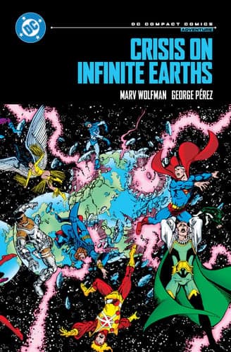 Crisis on infinite earths cover