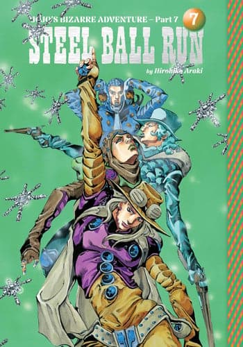 JoJo's bizarre adventure. Part 7, [vol.] 7. Steel ball run artwork
