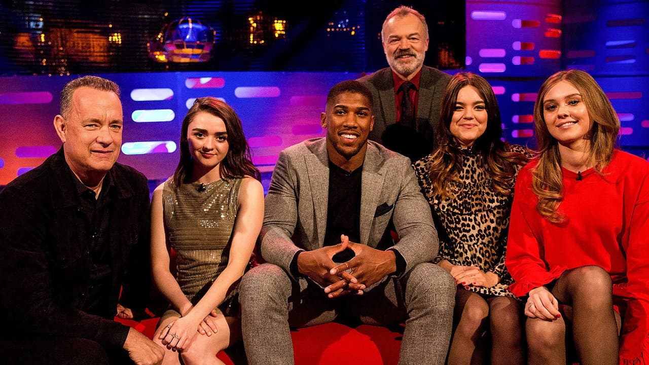 Anthony Joshua, Tom Hanks, Maisie Williams, First Aid Kit still