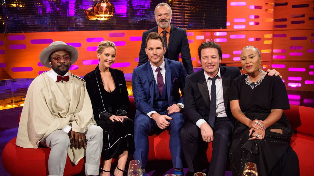Jennifer Lawrence, Chris Pratt, Jamie Oliver, Will.i.am, Emeli Sande still