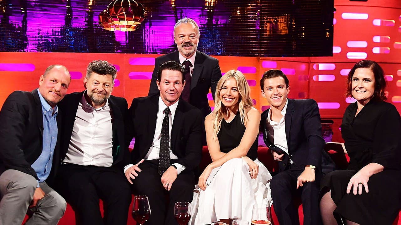 Mark Wahlberg, Tom Holland, Woody Harrelson, Andy Serkis still