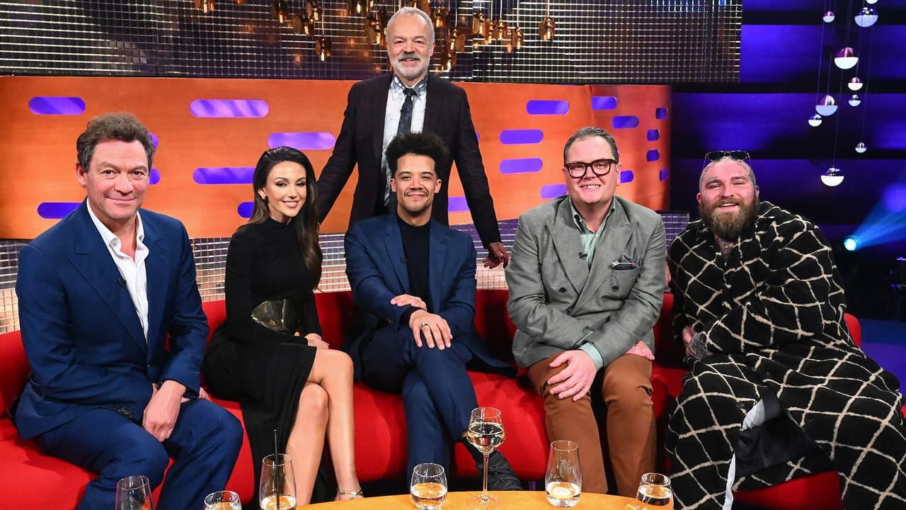 Dominic West, Michelle Keegan, Jacob Anderson, Alan Carr and Teddy Swims still