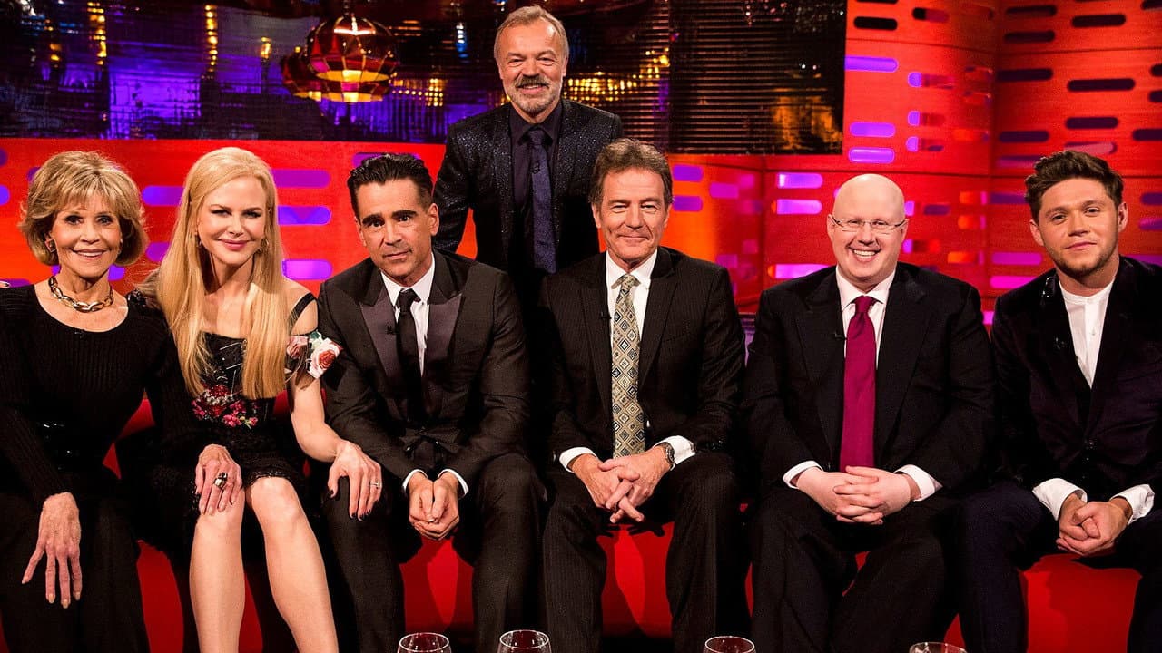 Jane Fonda, Nicole Kidman, Colin Farrell, Bryan Cranston, Matt Lucas, Niall Horan still